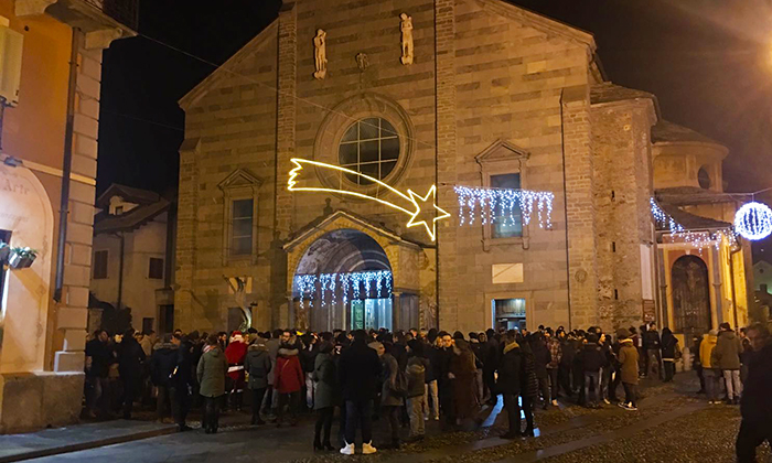 Affollate le chiese per la Messa di Natale