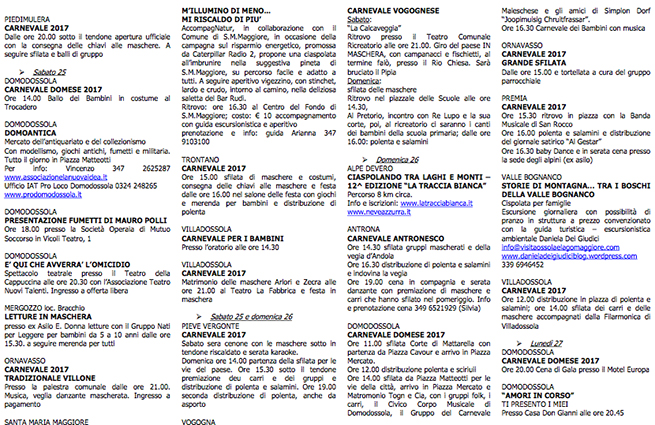 carnevali programmi 17