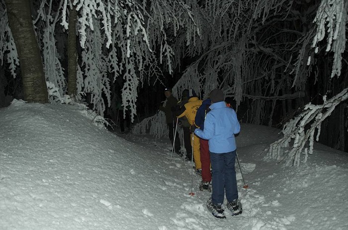 Ciaspolata notturna sabato 11 febbraio a Quarna Sopra