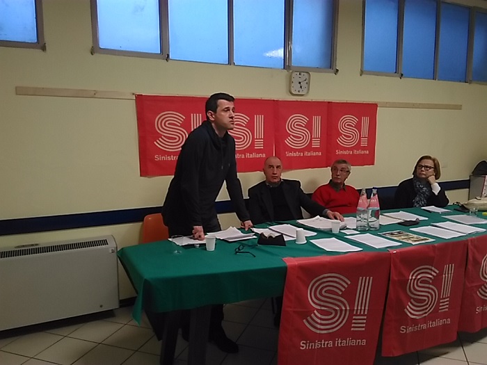 Sinistra Italiana: assemblea congressuale ad Omegna per decidere il nome del delegato che parteciperà al congresso di Rimini. Videointervista
