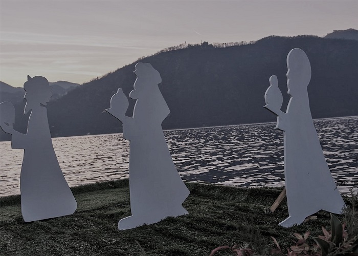 Epifania con il falò a Pettenasco