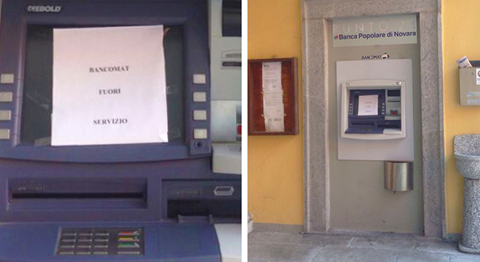Via dopo 20 anni il bancomat di Beura: "Razionalizzazione, chiusi parecchi in Ossola"