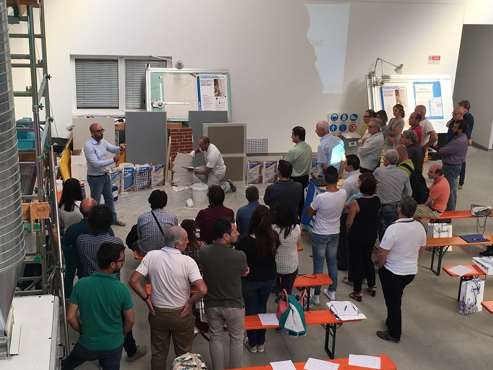 “Risanamento e decorazione edifici in muratura” nell’ultimo corso di aggiornamento per gli edili