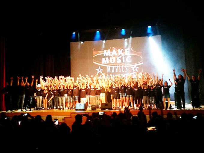 Tante emozioni con i ragazzi di Make Music alla Fabbrica di Villa – Video e fotogallery