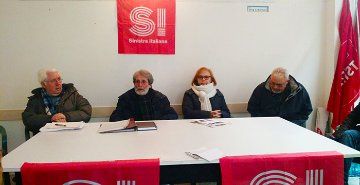 Sinistra italiana Vco aderisce al sit in contro Pizzi ed invita il Prefetto a respingere le sue richieste