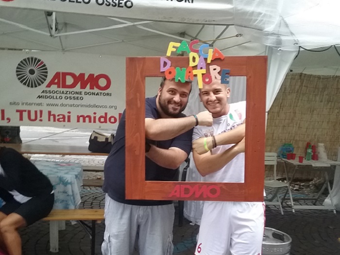 Admo agli Streetgames di Omegna raccoglie 38 nuovi potenziali donatori. “Sarebbe felice anche Sara”.
