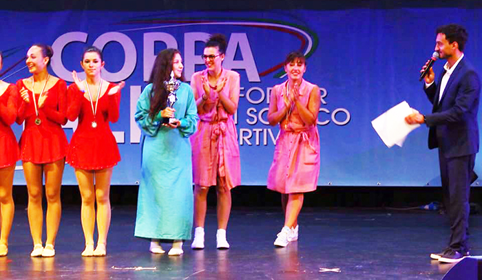 La domese Valentina Oliva vince la Coppa Italia Performer Arti Scenico Sportive