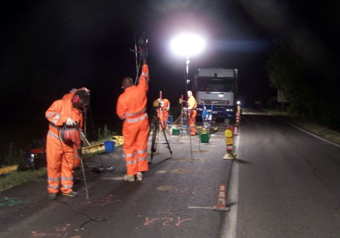 Da oggi tre settimane di semaforo notturno sulla statale 34