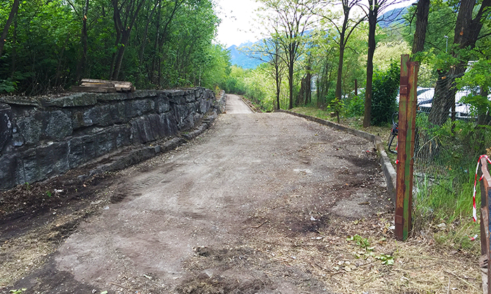 Procede la costruzione della pista ciclabile lungo il Toce. Lavori per 627 mila euro