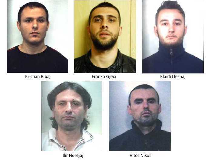 Cinquantadue furti nelle case del nordovest: banda di ladri albanesi in manette