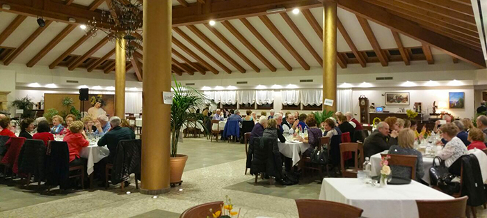 Cena per la Festa della donna con l''Associazione per i diritti degli anziani