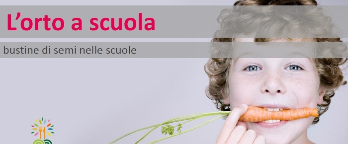 Alunni-contadini seminano verdure negli orti casalinghi fai-da-te