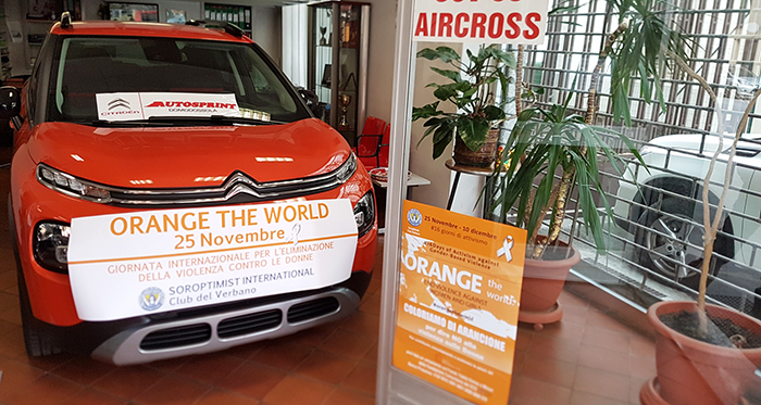 “Orange the world”, dal Soroptimist Club iniziative contro la violenza alle donne