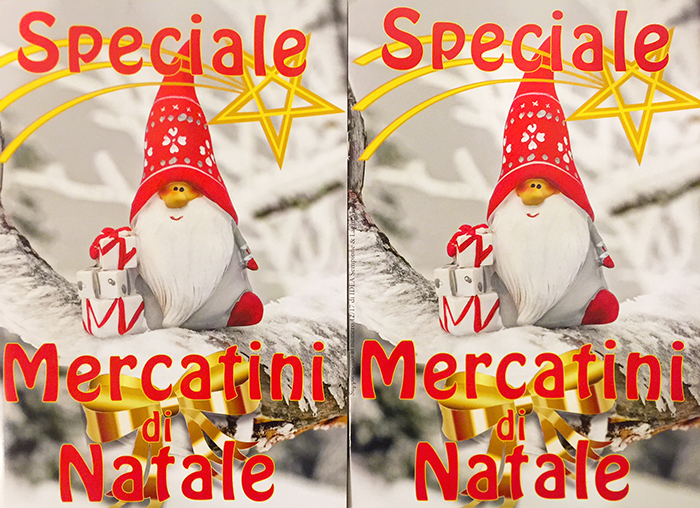 Ecco il nostro speciale cartaceo sui "Mercatini di Natale". Migliaia di copie distribuite da Formazza ad Arona