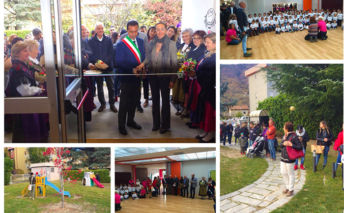  Domo: inaugurata la nuova ala della scuola per l'infanzia Collodi. Video