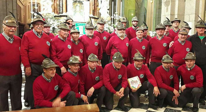 Tournè in Sardegna per il Coro Alpino Ana domese
