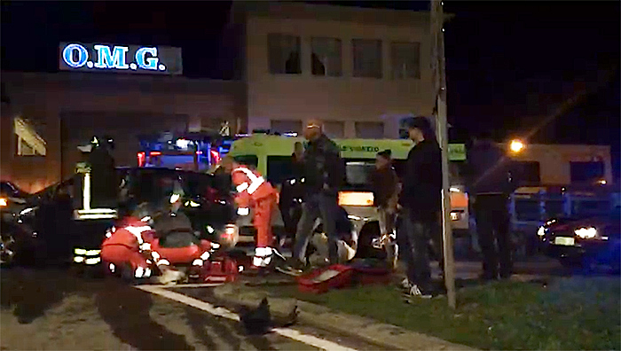 Brutto incidente alle porte di Domo, intervento del 118