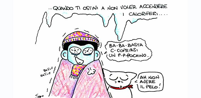 L'arrivo dell'autunno nella nuova vignetta di Sapo