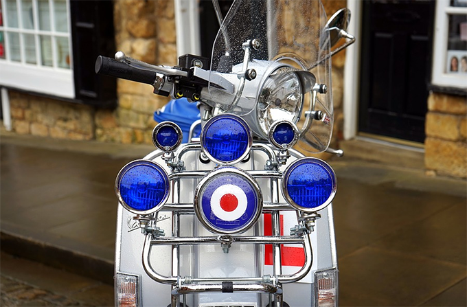Decima gimkana in vespa a Domo