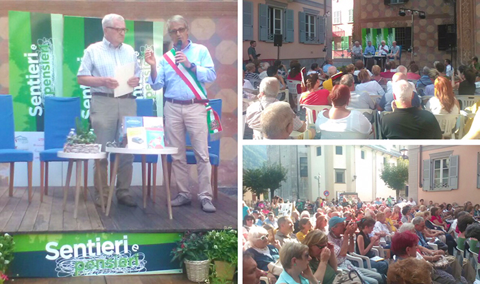  Vigezzo: cittadinanza onoraria a Benito Mazzi durante "Sentieri e Pensieri": "Ha dato lustro internazionale alla valle". Foto e video