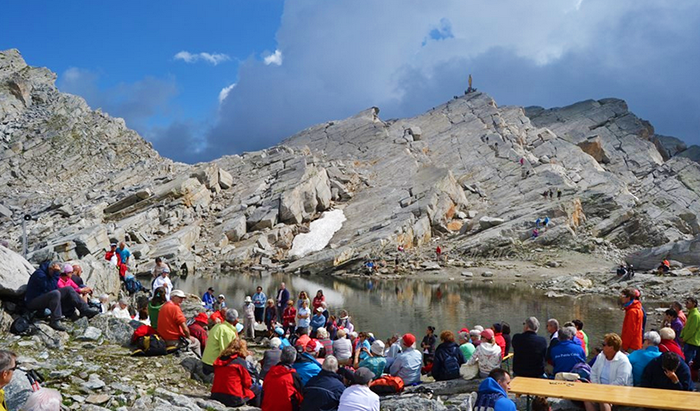Festa della Madonna della Neve sulla cima del Monte Moro. Fotogallery