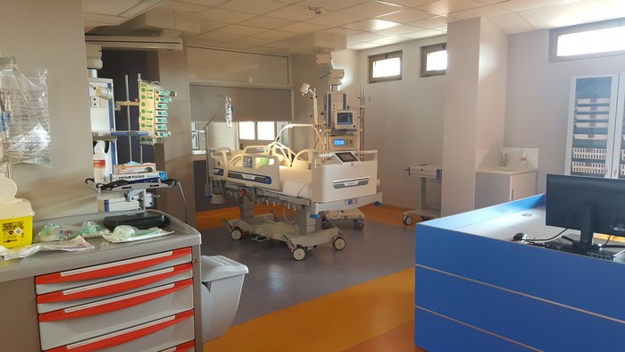 Martedì apre la Rianimazione da due milioni inaugurata in aprile