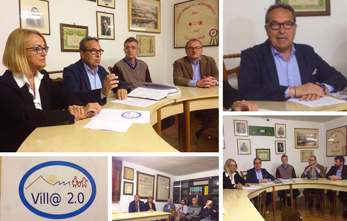 Bruno Toscani si presenta candidato sindaco a Villdossola per il centro destra. Video