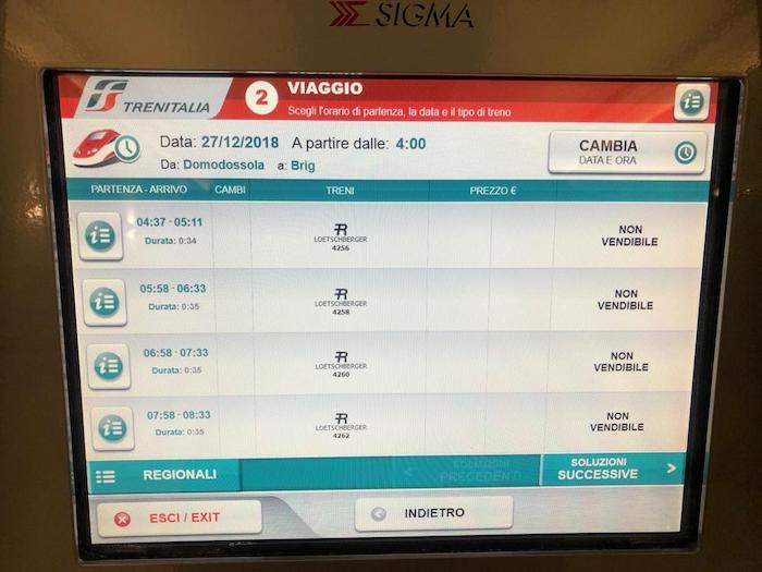 Disservizi: alla stazione FS di Domo non si vendono biglietti per la Svizzera