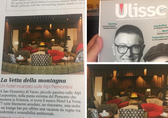 Decolla la S.Domenico Ski con il nuovo hotel 4 stelle “La Vetta”, la notizia sul giornale dell'Alitalia