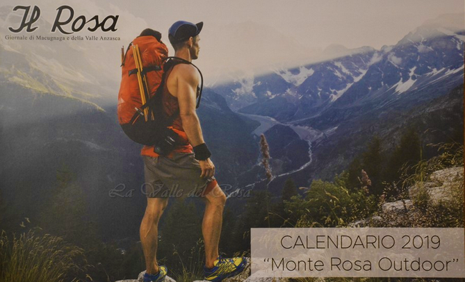 Uscito il nuovo calendario 2019 “Monte rosa outdoor” edito da “Il Rosa”