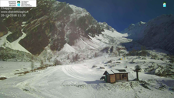 Cheggio: si scia a Santo Stefano