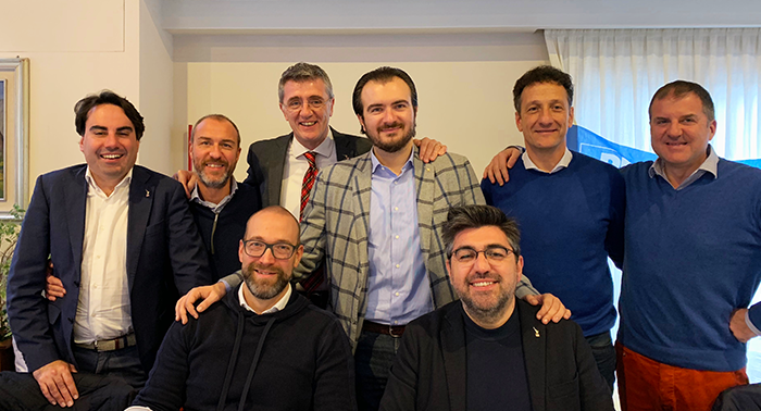 Lega provinciale del Vco in festa col segretario piemontese Molinari. Video