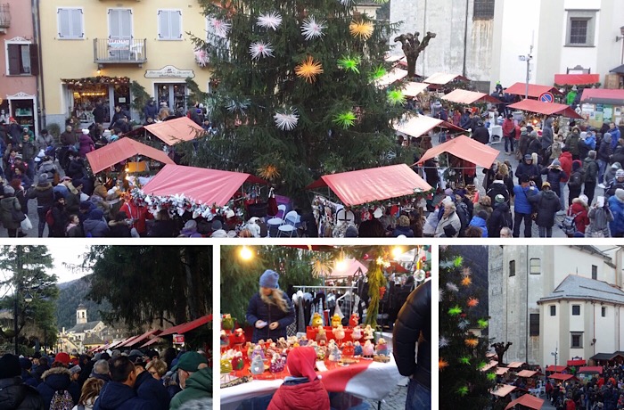 Sino a domenica la magia del Natale con i Mercatini nel borgo di Santa Maria Maggiore. Foto