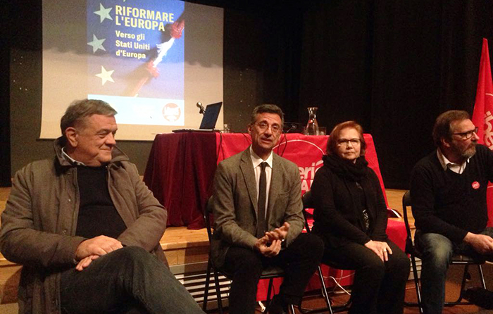 Presentazione domese dei candidati alle elezione politiche di Liberi Uguali