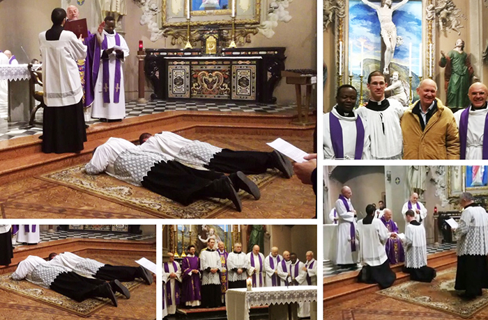 Professione perpetua per due scolastici rosminiani per la Festa della Cella. Video