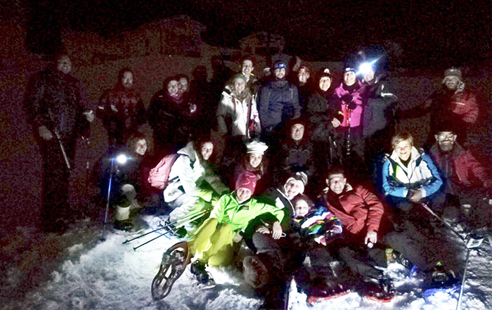  Ciaspolata in notturna al Lusentino per la Befana