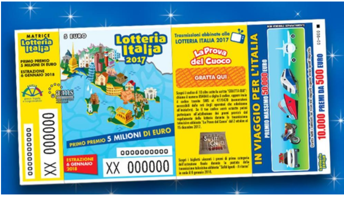 La Lotteria Italia fa ricco il Piemonte. Nel Vco due vincitori da 20.000 euro