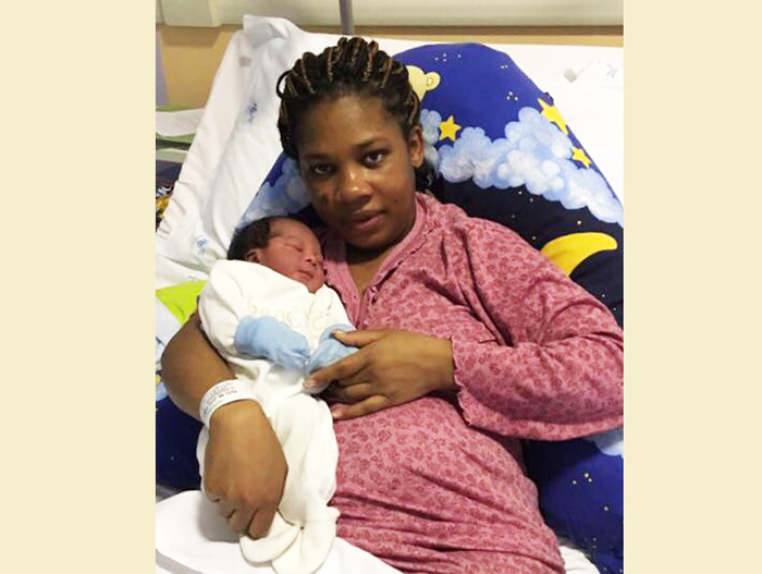 Benvenuto Camilo! Figlio di due dominicani il primo nato al San Biagio del 2018