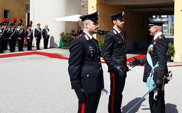 Furto di rame a Beura: elogio ai due carabinieri che riuscirono a fermare il ladro