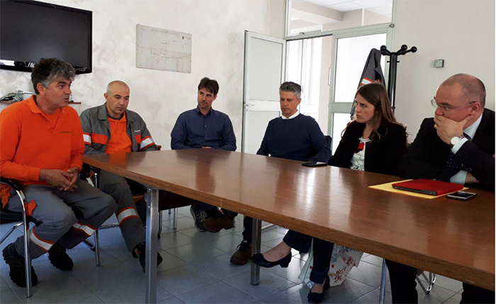 La delegazione Dem alla Duferdofin. I deputati Pd: “Acciaieria di livello”