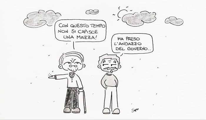 Le "previsioni" sul nuovo Governo nella vignetta di Sapo