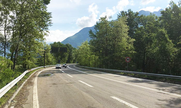 Riaperta la superstrada SS 33 del Sempione tra i due svincoli di Domodossola
