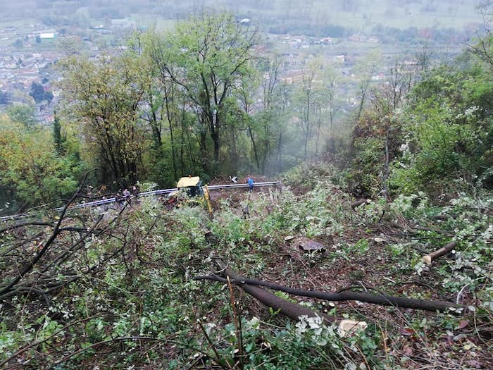 Frana Colloro, situazione complicata. La via resta chiusa, 400mila euro per la messa in sicurezza. Monti attacca la giunta provinciale