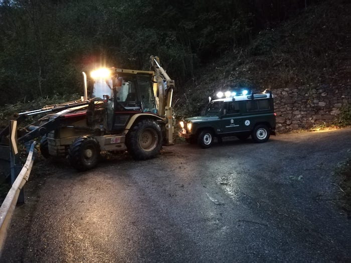 Premosello, partiti gli interventi sulla provinciale per Colloro. La via resta chiusa - Fotogallery