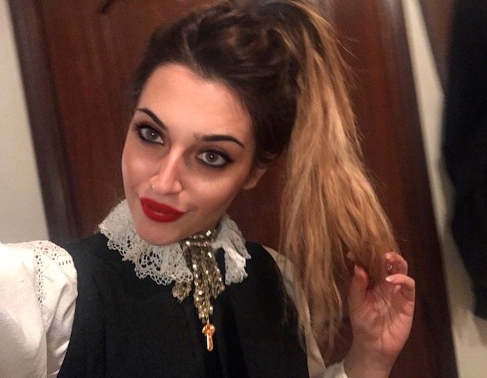 Selena Russo: un abito da sposa della Valle Antrona per la finale in Spagna di Miss Model Mediterráneo