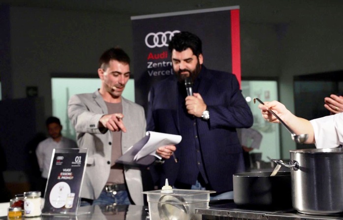 Fornelli e motori: Cannavacciuolo giudice d’eccezione all’Autoarona Chef Cup
