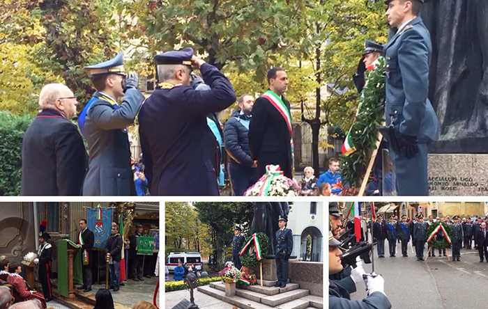 Domo ha celebrato il 4 novembre, Giornata dell'Unità nazionale e delle Forze Armate. Foto e video