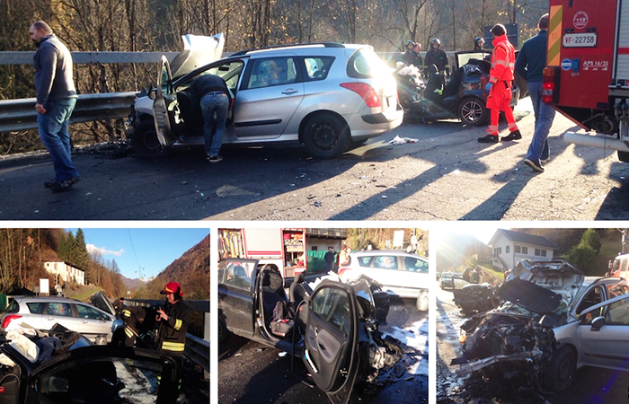 Un "codice giallo" per l'elitrasportato dopo l'incidente in Anzasca. Ecco le foto