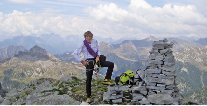 Rocambolesche avventure di un alpinista... alla Casa della Resistenza