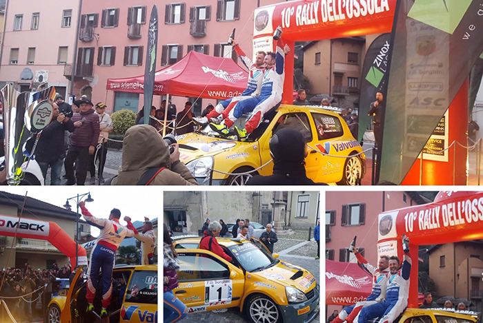 Rally dell'Ossola, bello il duello tra Caffoni e Vescovi. Ecco la classifica